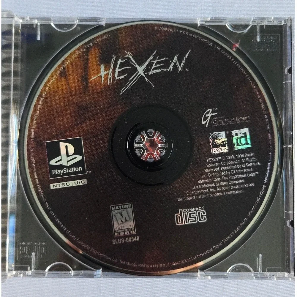Hexen - Sony PlayStation 1 - Complete CIB W/ Manual - Authentic Clean & Tested